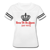 Born To Be Queen - white/black