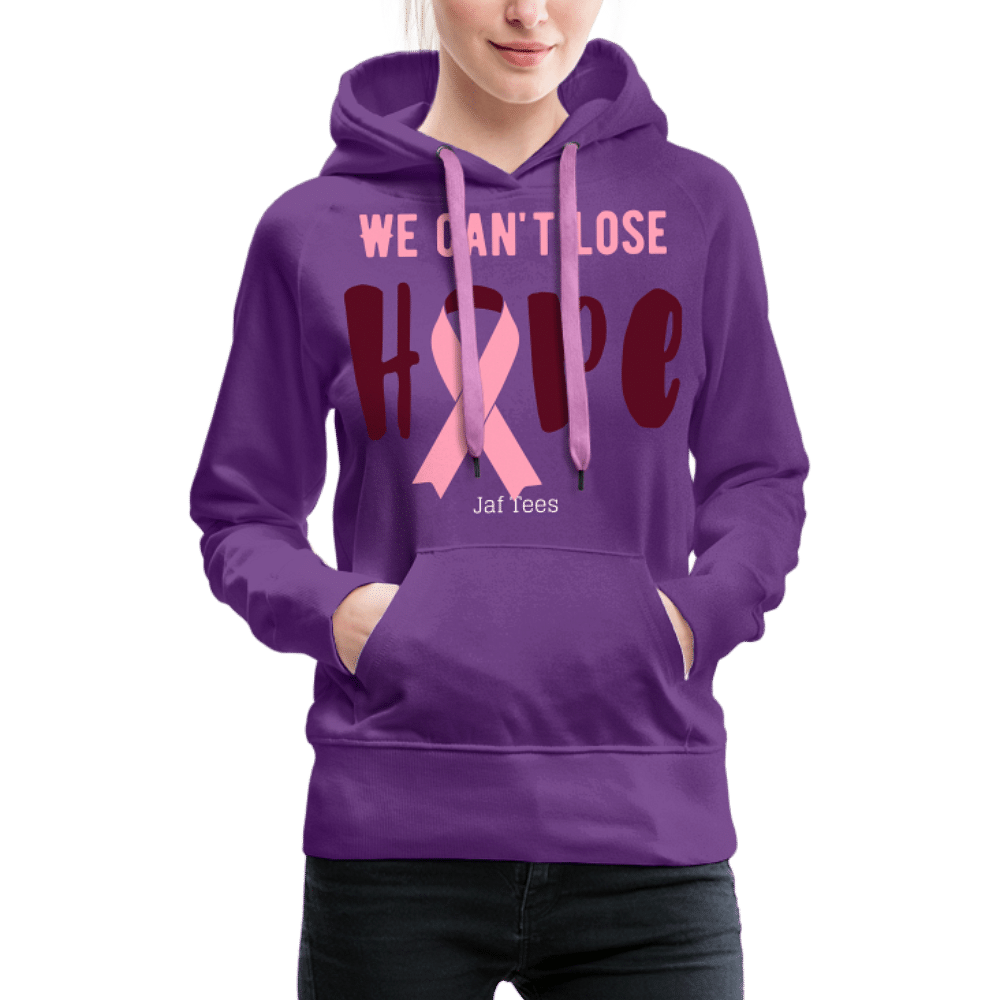 We can't lose hope - purple