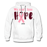 We can't lose hope - white