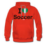 I love Nigerian soccer - red