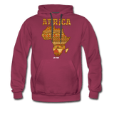 Africa - burgundy