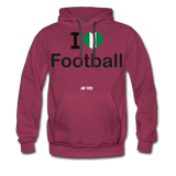 I love Nigerian football - burgundy