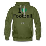 I love Nigerian football - olive green