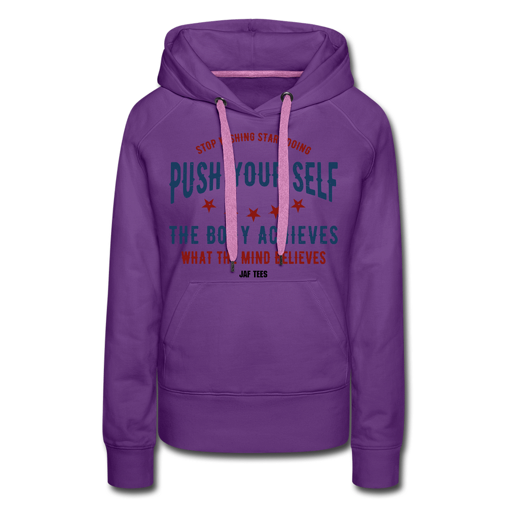 Push your self - purple