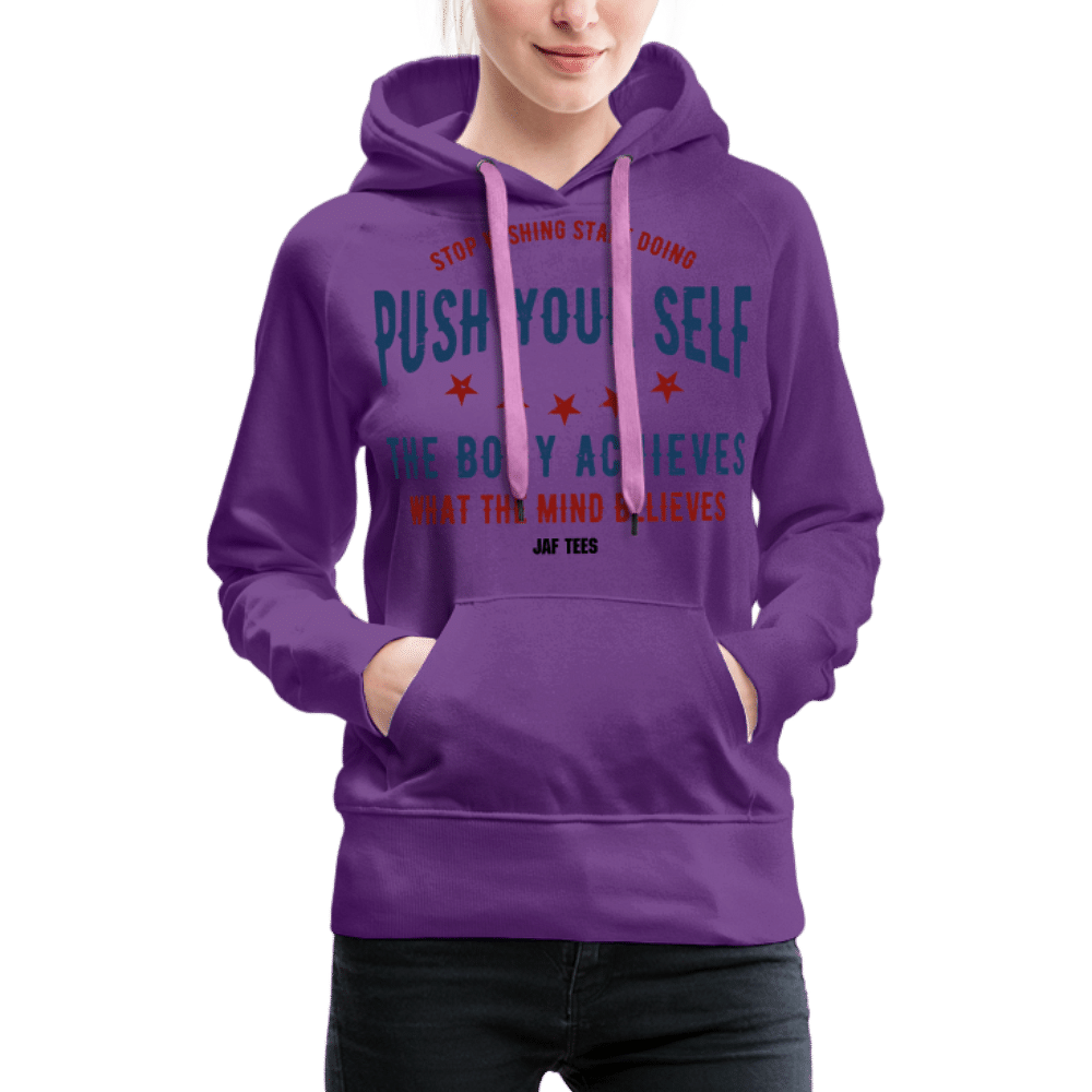Push your self - purple