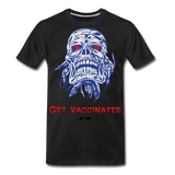 Get vaccinated - black