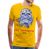 Get vaccinated - sun yellow