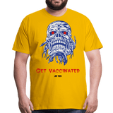 Get vaccinated - sun yellow