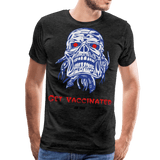 Get vaccinated - charcoal gray