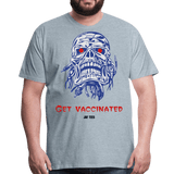 Get vaccinated - heather ice blue