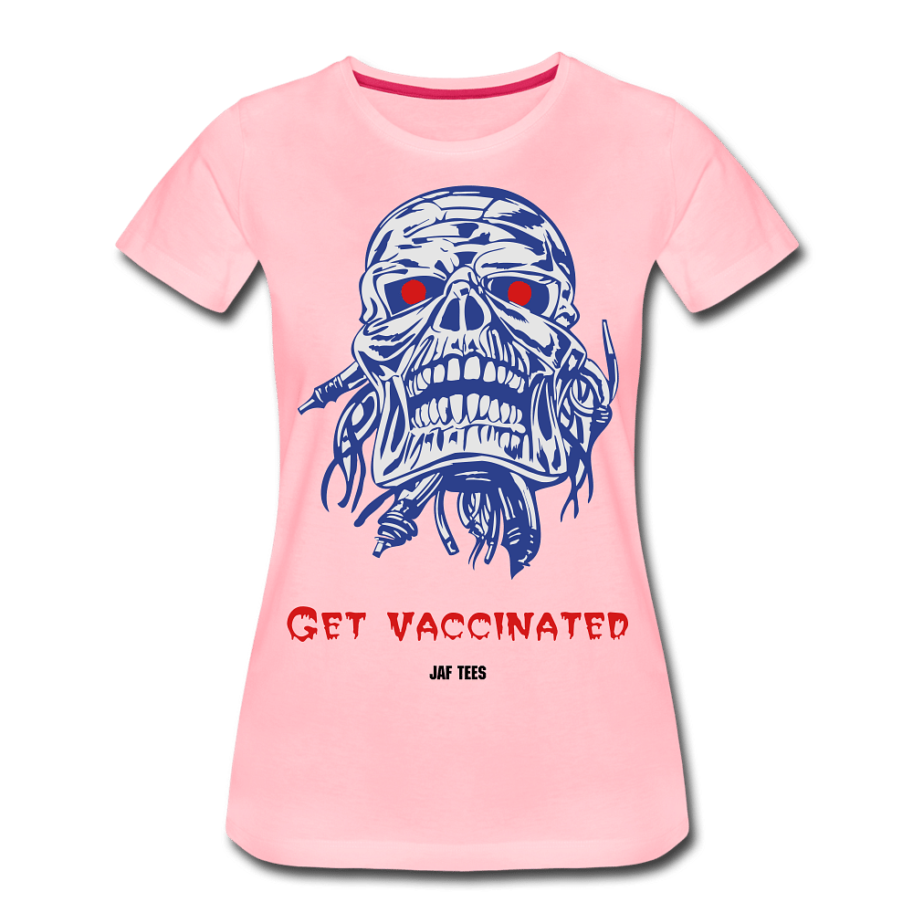 Get vaccinated - pink