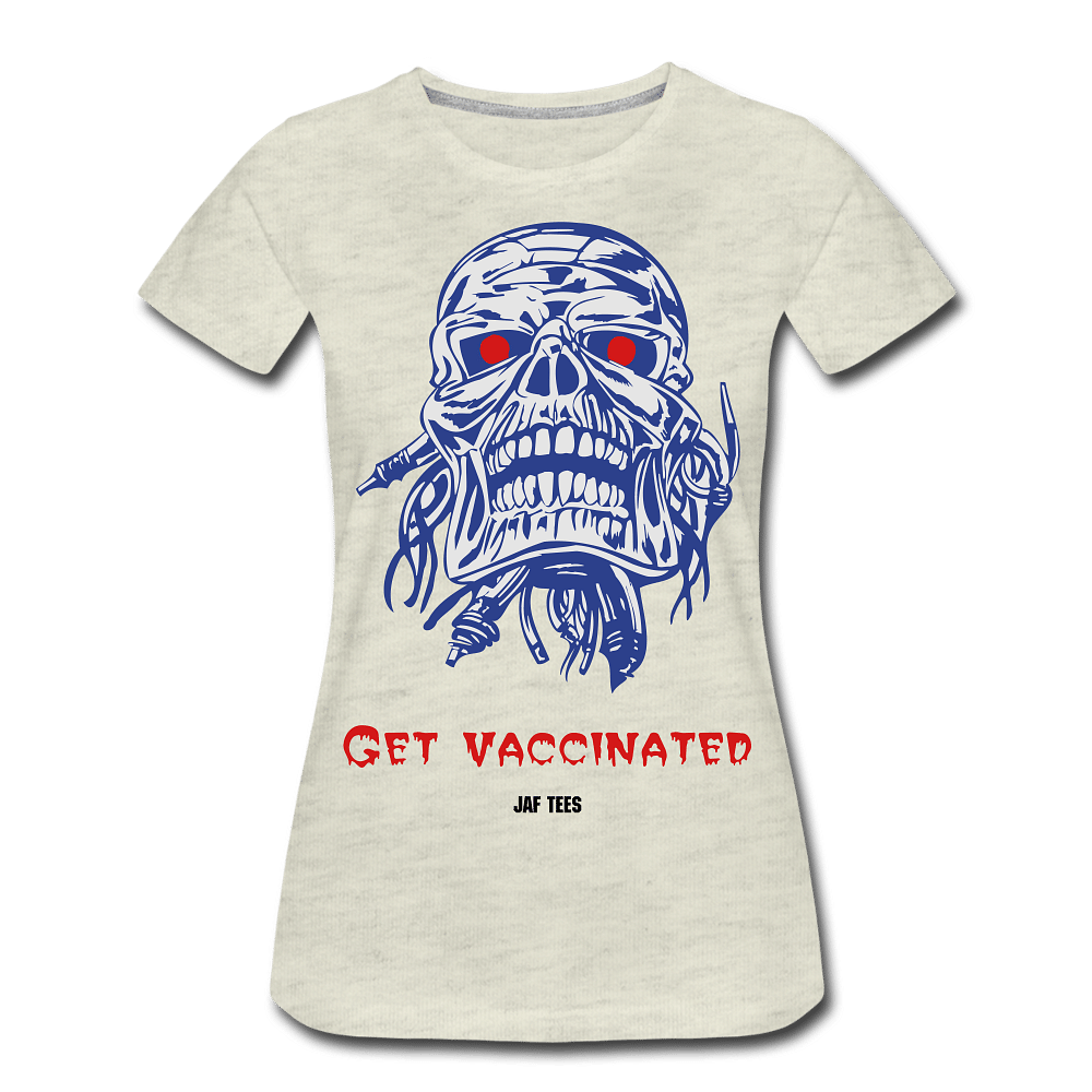 Get vaccinated - heather oatmeal