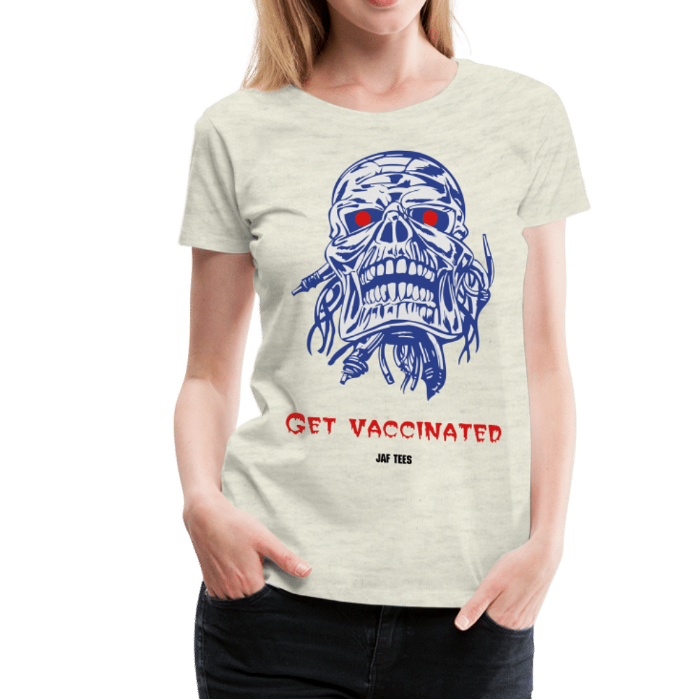 Get vaccinated - heather oatmeal