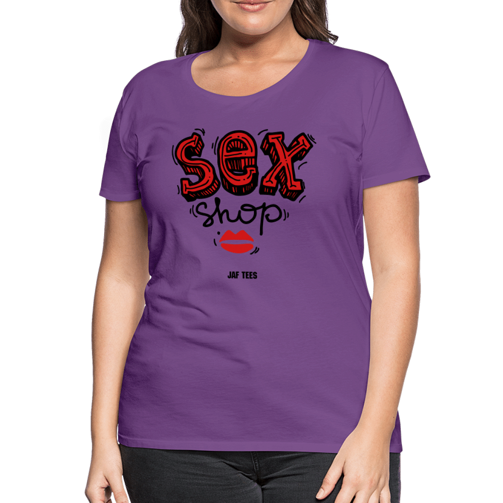 Sex shop - purple