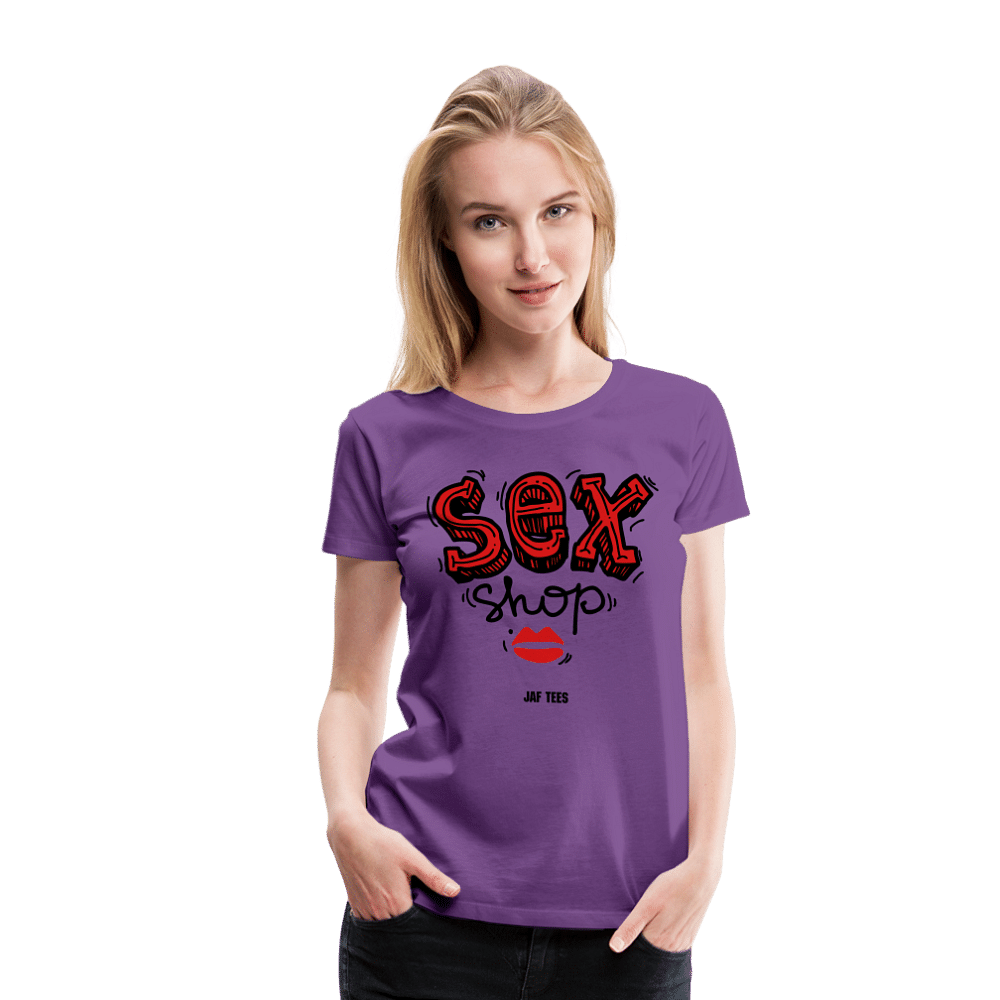 Sex shop - purple