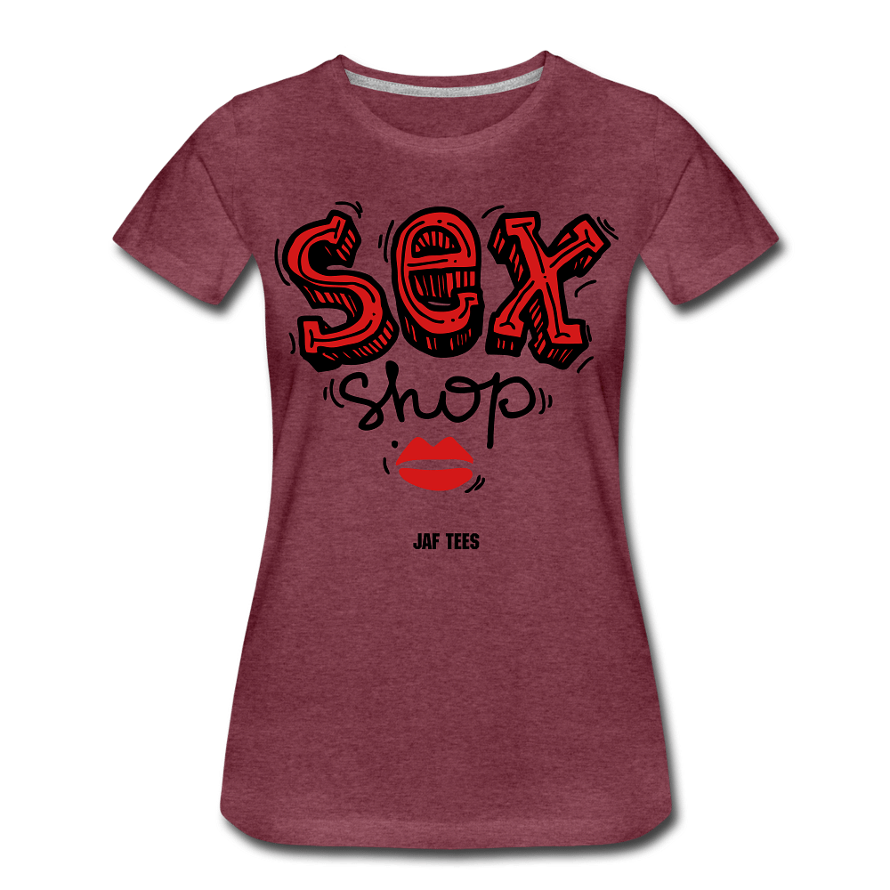 Sex shop - heather burgundy