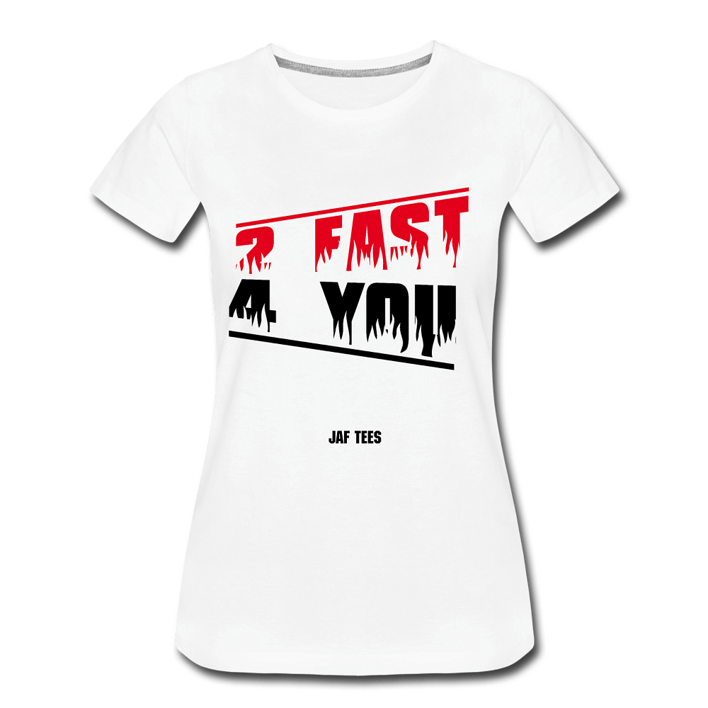 2 fast for 4 - white