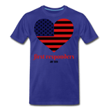 first responders - royal blue