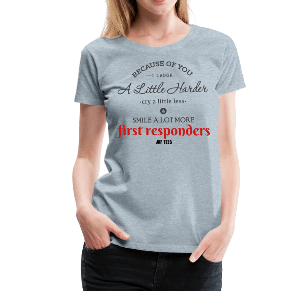 first responders - heather ice blue