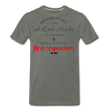 first responders - asphalt gray