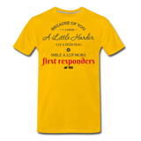 first responders - sun yellow