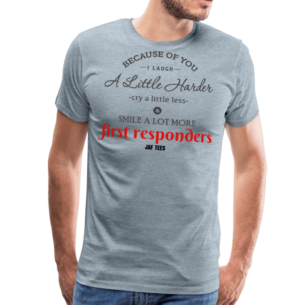 first responders - heather ice blue