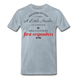 first responders - heather ice blue