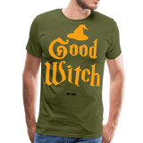 good witch - olive green