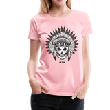 skull tribal - pink