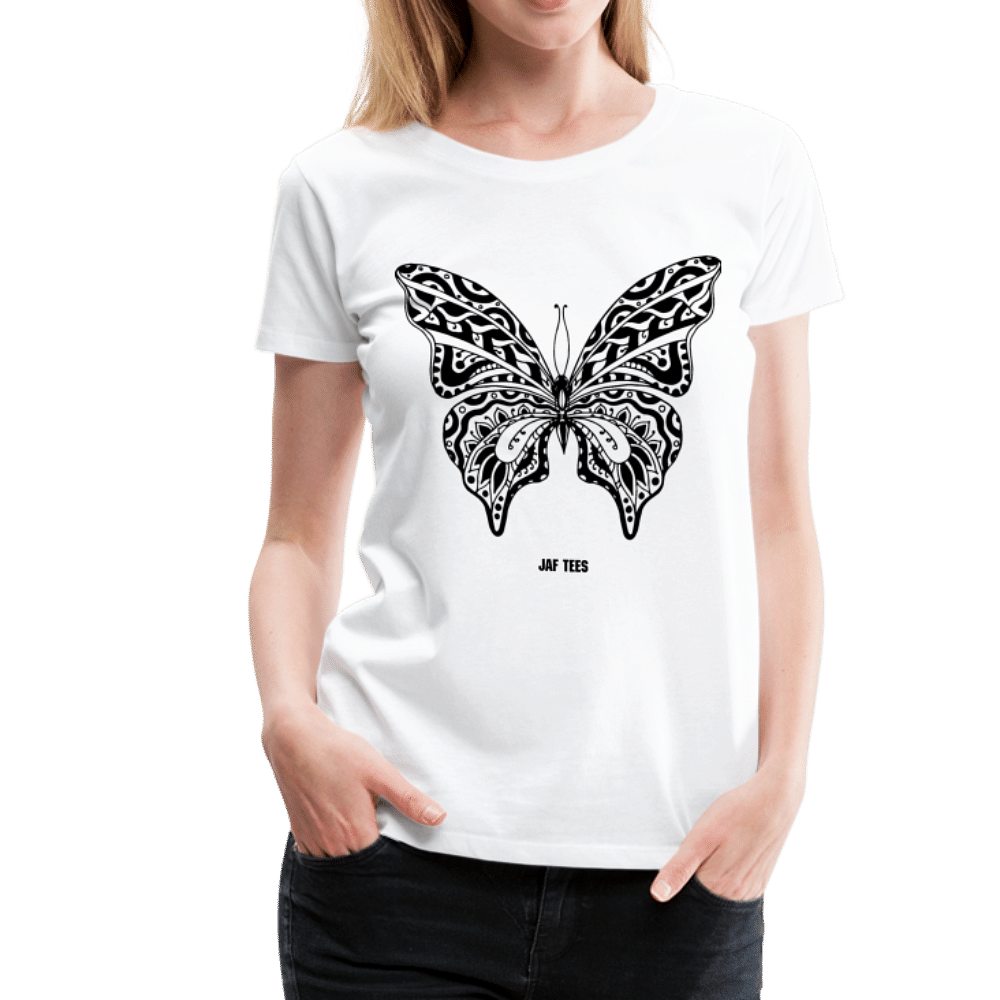 butterfly - white