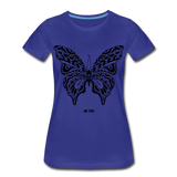 butterfly - royal blue