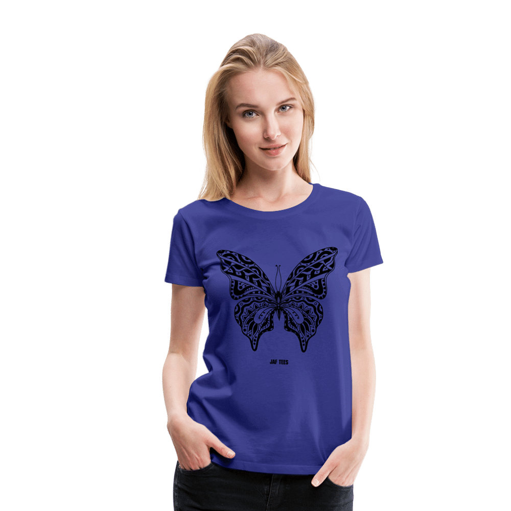 butterfly - royal blue