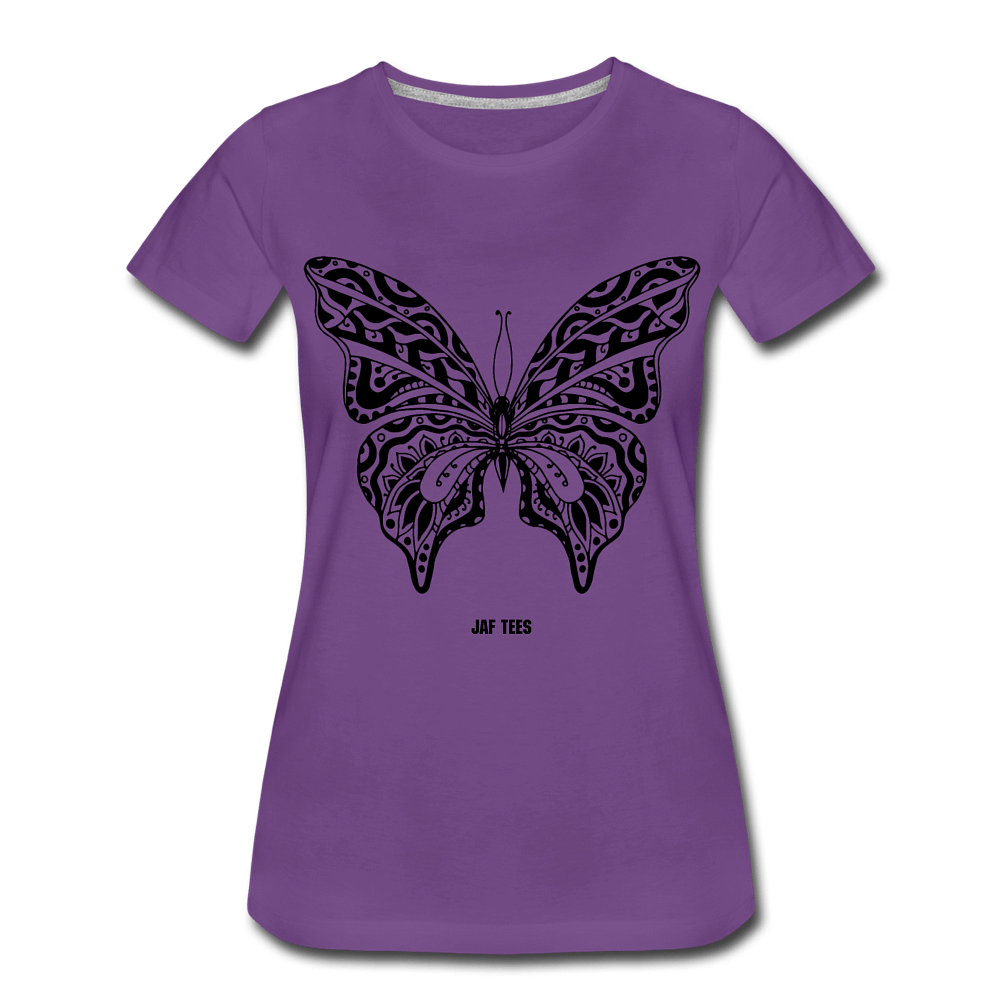 butterfly - purple