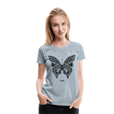 butterfly - heather ice blue