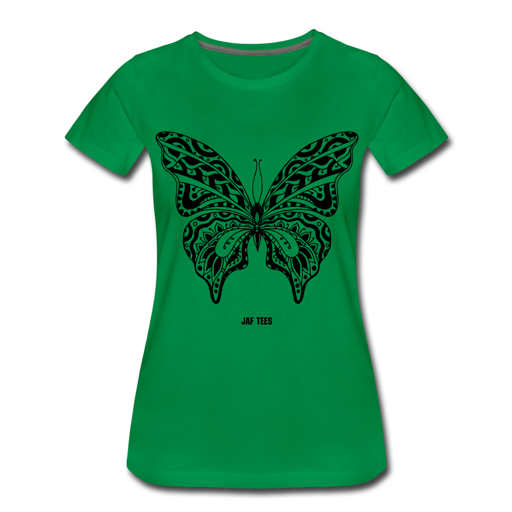 butterfly - kelly green
