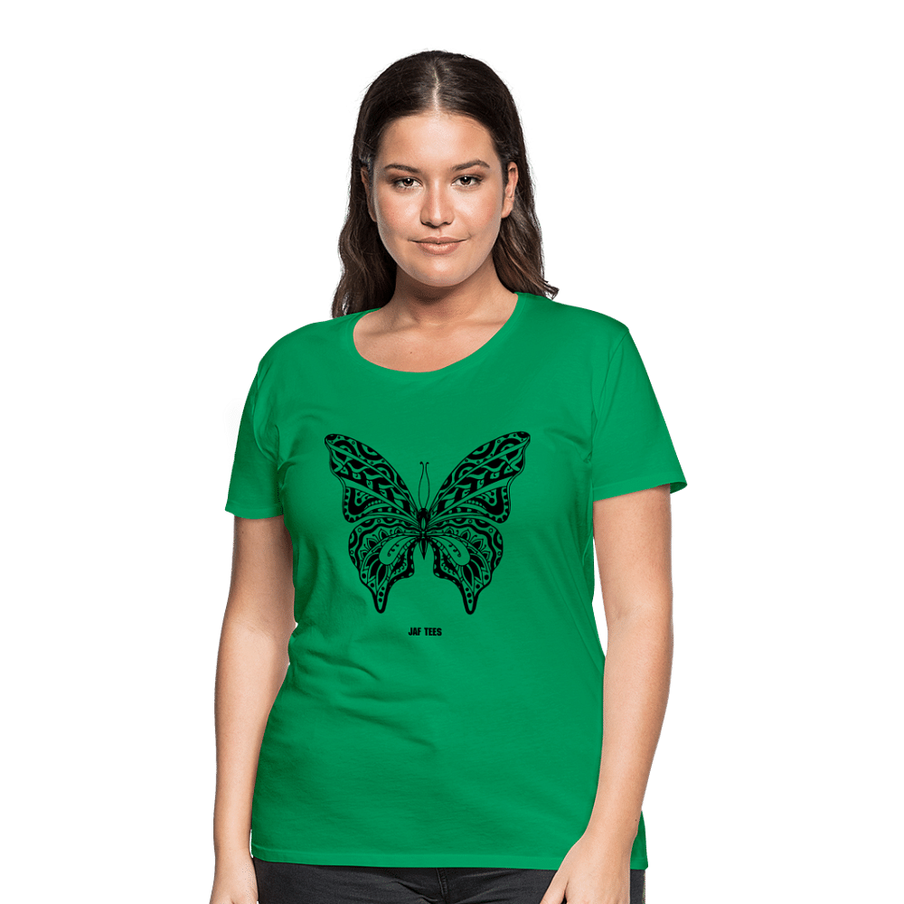 butterfly - kelly green