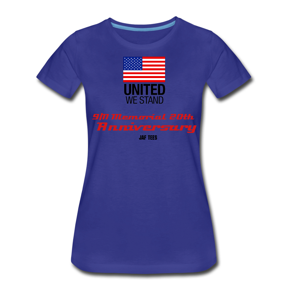 United we stand - royal blue