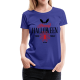 Happy halloween - royal blue