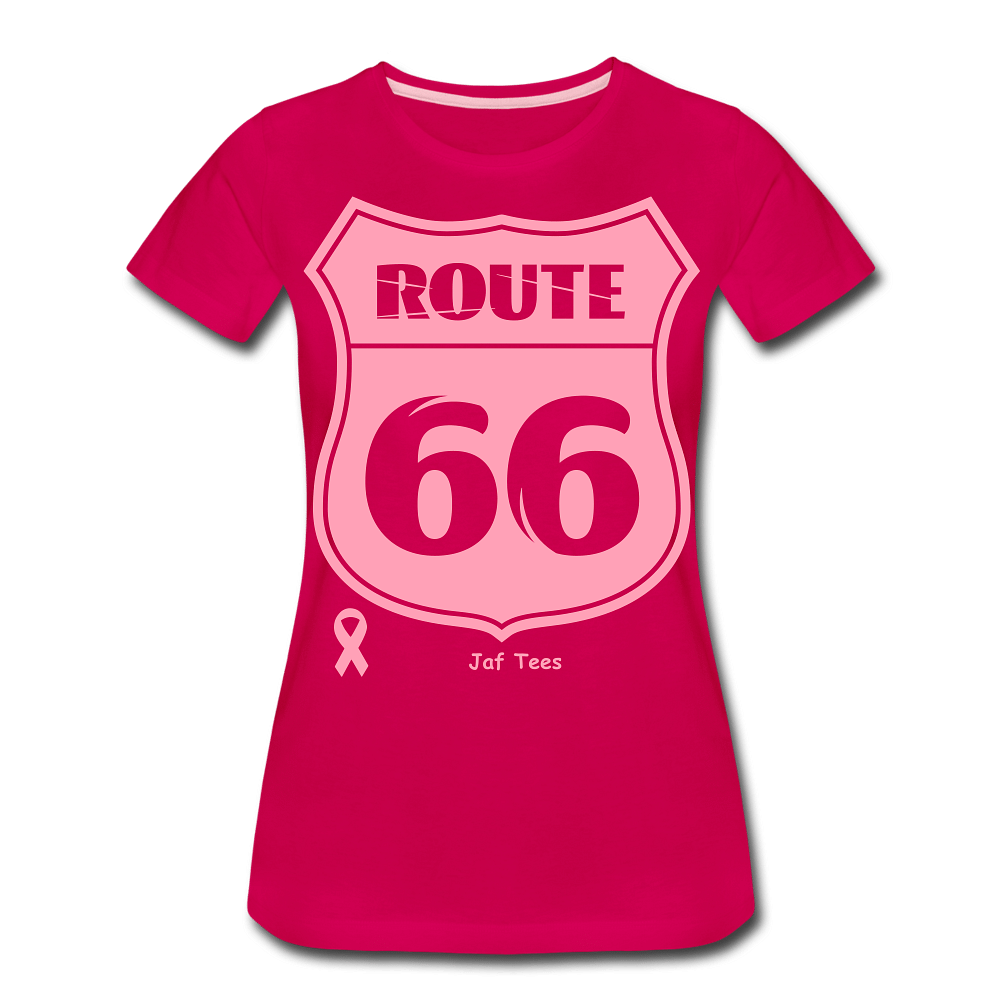 Route 66 - dark pink