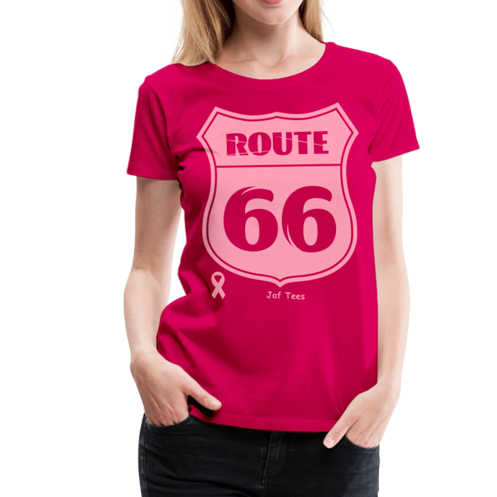 Route 66 - dark pink