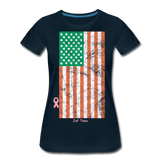 USA irish flag - deep navy