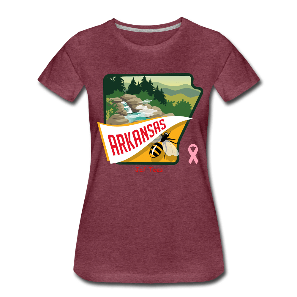 Arkansas - heather burgundy