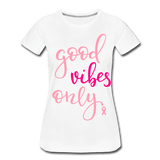 Good Vibes Only - white