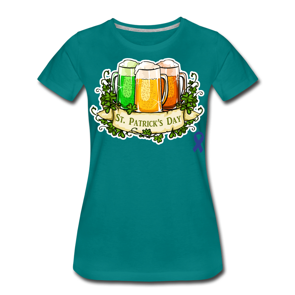 St Patrick's Day - teal