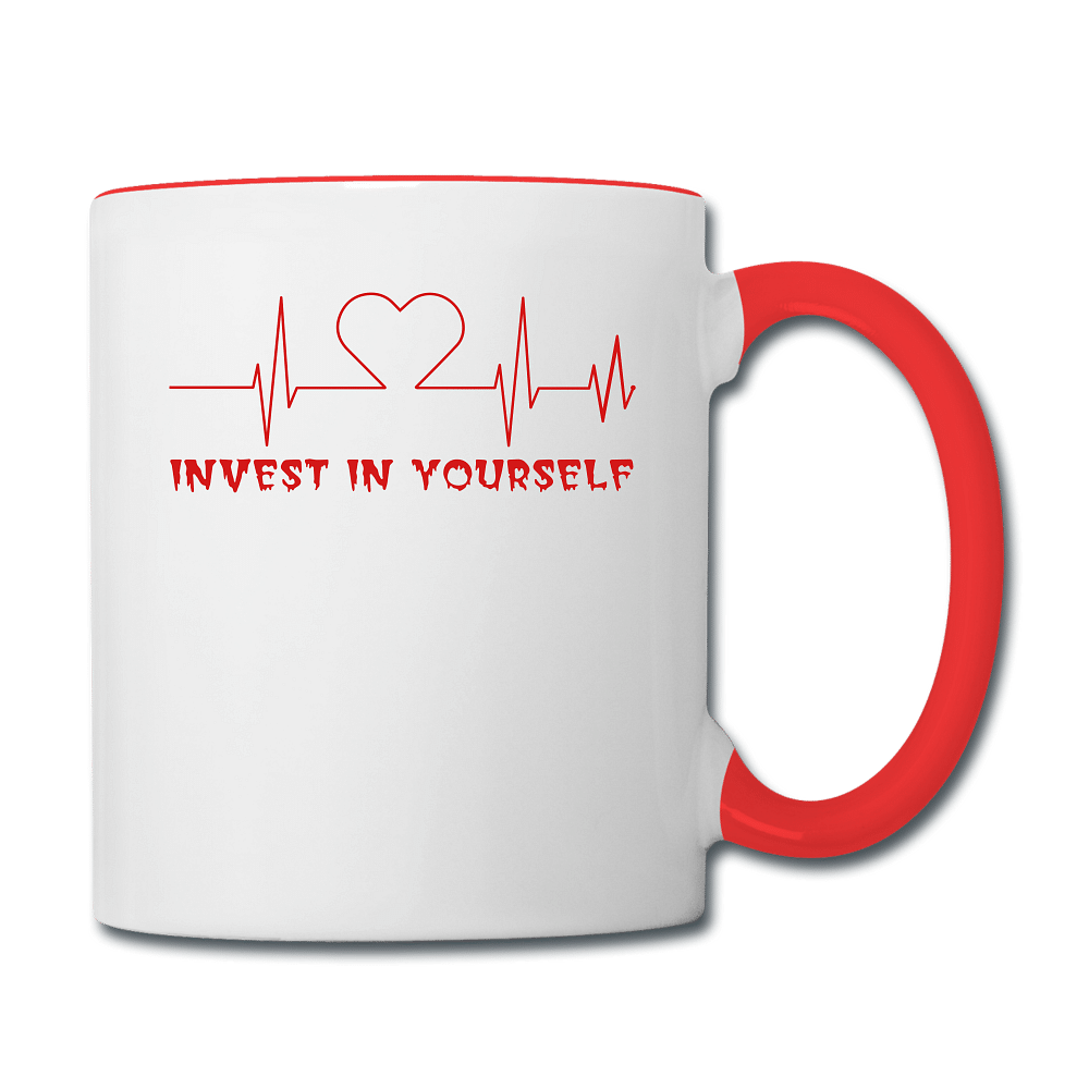 invest in yourself - white/red