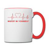 invest in yourself - white/red