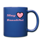 Stay Beautiful - royal blue