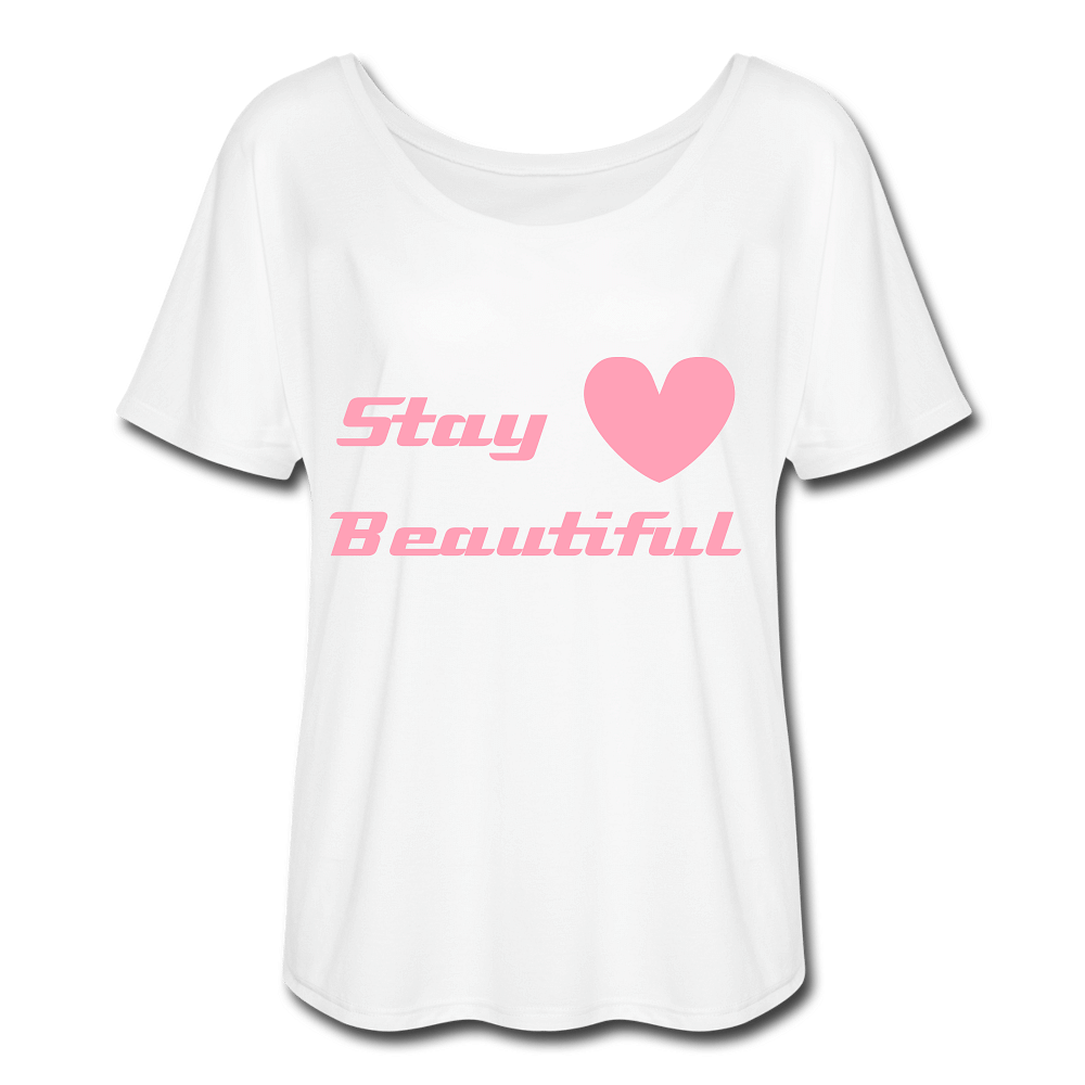 Stay Beautiful - white