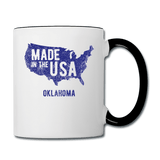 Made in the USA Oklahoma - white/black