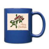 Merry christmas mistletoe - royal blue